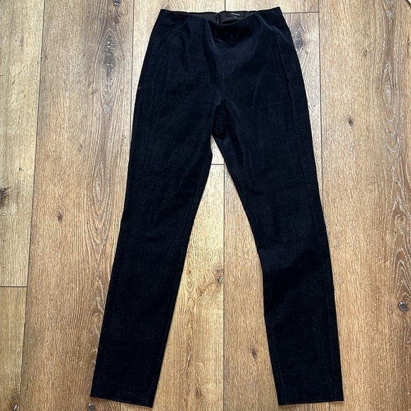 Theory Black Neoteric Cropped Pants Size 0 - Picture 3 of 11